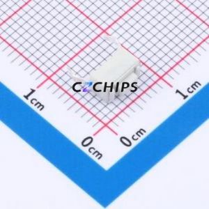 TS02-CBW1EH4.3 Tactile Switch Through hole,6.1x3.5mm Switch Single Pole Single Throw Rectangle Button 1.8N Through Hole - Product Image 1