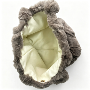 Autumn and Winter <strong>Fashion</strong> Large Faux <strong>Fur</strong> Women's Tote Bag Fluffy Soft Plush Lady Large Hand Bags Small Crossbody Bags - Product Image 5