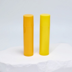 Son môi ống nhựa rỗng Son môi son môi <span class=keywords><strong>container</strong></span> khử mùi Chapstick Công suất giá rẻ 5g trắng đen hồng xanh đỏ vàng - Product Image 4