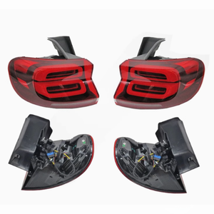 Fanali Posteriori a LED per <span class=keywords><strong>Citroen</strong></span> <span class=keywords><strong>C5</strong></span> <span class=keywords><strong>AIRCROSS</strong></span>, Nuovi, 24V, Lente Rossa, Gruppo Luci Posteriori Interne ed Esterne per Sinistra e Destra 9817269580/9816932880 - Product Image 5