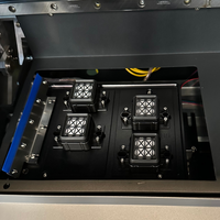 60cm A1 rol Printer Dtf UV untuk rol pencetak Label stiker kristal pencetak Film DTF UV dengan mesin cetak Laminator UV DTF