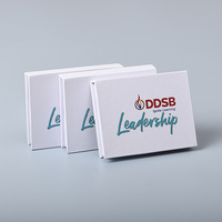 Blocs-notes adhésifs personnalisables couleur unie, onglets créatifs pour étudiants, papier mémo, fournitures de papeterie, LOGO personnalisé pour entreprise