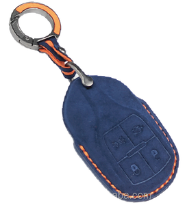 Magicocase – <span class=keywords><strong>porte</strong></span>-clés haut de gamme en texture Alcantrana italienne, étui de protection, <span class=keywords><strong>porte</strong></span>-clés à prise confortable pour <span class=keywords><strong>Maserati</strong></span> LEVANTE SUV - Product Image 5