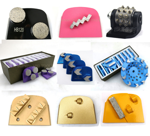 Nhà Máy Bán buôn tùy chỉnh LAVINA kim cương Mài đĩa <span class=keywords><strong>PCD</strong></span> phay Giày Sanding phân đoạn cho sàn bê tông - Product Image 3