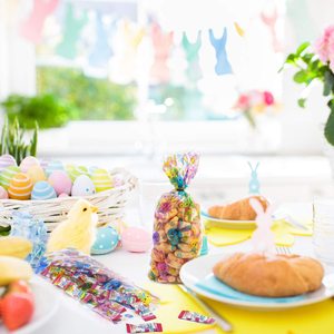 Bolsas de regalo Goodie <span class=keywords><strong>para</strong></span> dulces, <span class=keywords><strong>golosinas</strong></span>, juguetes, botín, cumpleaños, ducha, Pascua, <span class=keywords><strong>Halloween</strong></span>, almuerzo, comestibles - Product Image 6