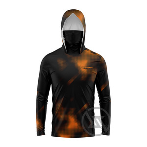 Chemises de pêche imperméables coupe-vent pour hommes avec capuche Protection <span class=keywords><strong>UV</strong></span> Vêtements respirants pour la randonnée et le camping en plein air Plus Size-5XL - Product Image 5