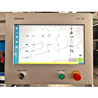 Presse plieuse CNC à commande numérique domestique série ESC, système NC chinois, fonctionnement simple, armoire en acier inoxydable, machine à plier