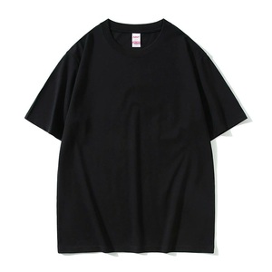 เสื้อยืดคอตตอน 100% หนัก 220 กรัม แบบสั่งทำพิเศษ OEM ODM ทรงโอเวอร์ไซส์ คอกลม แขนสั้น ไม่มีลาย พร้อมสกรีนโลโก้ - Product Image 2