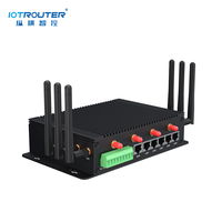 Router Industrial 5G 4G LTE OpenWRT WiFi6 con Ranura para Tarjeta SIM, MQTT, TCP, IP, UDP