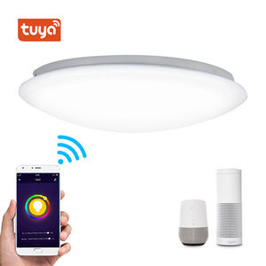 Điều Khiển Từ Xa Hồng Ngoại Rgb + Đèn Trần Led Trắng Ấm Đèn Trần Thông Minh Có Thể Điều Chỉnh Độ Sáng RGB 24W 110-220V - Product Image 5