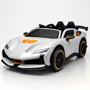 Auto de Juguete Eléctrico para <span class=keywords><strong>Niños</strong></span>, de Plástico, con Batería de 12V, 2WD, Motor Dual, con Música, Auto Deportivo Eléctrico para <span class=keywords><strong>Niños</strong></span>, Venta al Por Mayor - Product Image 2