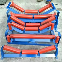 Rouleau d'entraînement en acier anti-usure avec protection IP65/IP66 et étanchéité à la poussière à 100 % pour une utilisation à -40°C à +90°C dans les convoyeurs de sable et de gravier