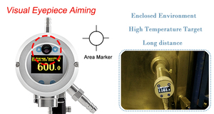 Chính xác tại chỗ pyrometer với Laser nhắm mục tiêu cho các ứng dụng lò - Product Image 2