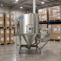Sécheur par pulvérisation haute capacité 5 l/h en acier inoxydable avec PLC pour maltodextrine et poudre de cacao