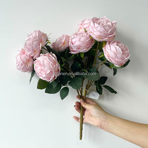 7 Têtes Real Touch Unique Tige <span class=keywords><strong>Rose</strong></span> Fleurs Multi Couleur Artificielle Fleurs En Vrac Pour La Décoration Intérieure - Product Image 2