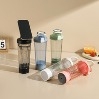 Bouteille d'eau de sport en Tritan sans BPA, écologique, avec couvercle magnétique anti-chute, en plastique