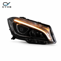 Ensemble de phares pour Mercedes-Benz CLA W117 2014-2019, mise à niveau haut de gamme, projecteur LED, feux de jour, faisceau réglable