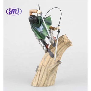 Figura de Acción de 25CM del Capitán Levi de Ataque a los Titanes, Versión de Batalla, Modelo de PVC, Juguete Coleccionable para Regalo - Product Image 4