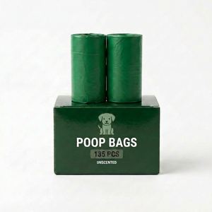 Bolsas para excremento de perro de plástico reciclado, ecológicas, duraderas, portátiles, personalizadas, al por mayor de fábrica OEM, con dispensador. - Product Image 3