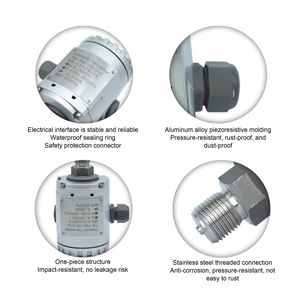압력 게이지 E + H 산업용 테스트 기기 장비 스테인레스 스틸 압력 센서 PMC133 4-20MA 압력 송신기 - Product Image 5