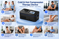 Appareil de thérapie par compression sans glace professionnel, circulation intelligente chaude et froide, équipement de physiothérapie pour les douleurs au genou et à l'épaule