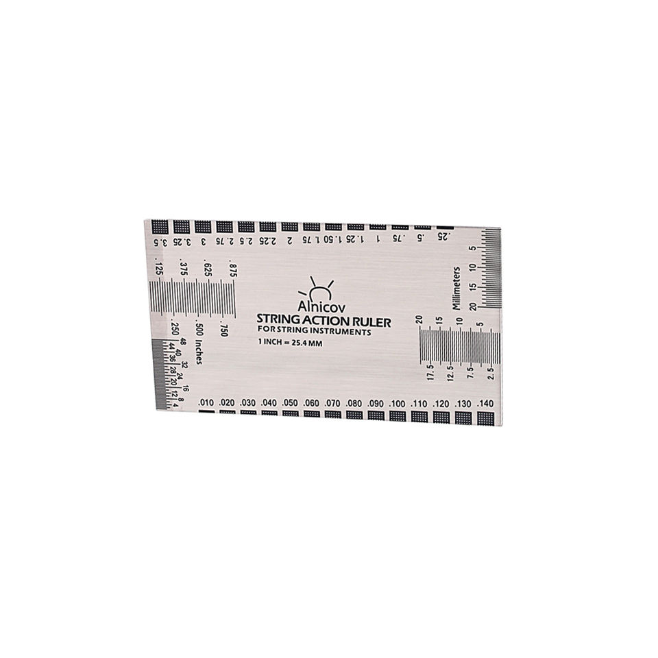String Action Ruler Gauge - Precision Tool for Luthiers