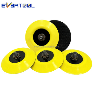 Almohadilla de punto de pulido EVERTOOL de <span class=keywords><strong>3</strong></span> pulgadas, placa de respaldo adhesiva, almohadilla de gancho y bucle para herramienta eléctrica - Product Image 3