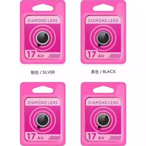 Protection d'objectif d'appareil photo de téléphone portable Bling Diamond pour <span class=keywords><strong>iPhone</strong></span> 17 16 15 14 <span class=keywords><strong>13</strong></span> 12 11 Pro Max, installation facile, verre trempé HD transparent - Product Image 2