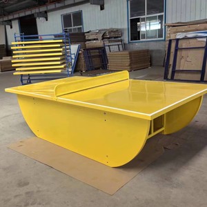 โต๊ะปิงปองเคลื่อนที่สำหรับกลางแจ้ง หน้าโต๊ะหนา 18 มม. โครง 40x60 มม. ขา 50x50 มม. ล้อ 100 มม. ทนทาน ใช้เพื่อความบันเทิง - Product Image 2