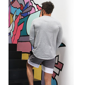 Camisa de Manga Larga para Hombre Academy con Doble Flecha en el Pecho - Gris - Product Image 2