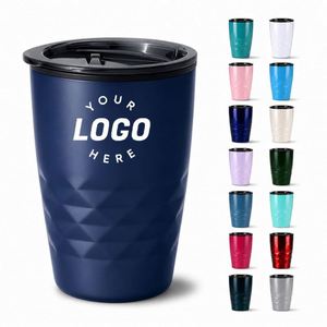Personalised Office Home 11oz 320ml Stainless Steel Coffee <b>Mug</b> Custom logo Vacuum <b>Double</b> <b>Wall</b> Travel Gift Tumbler with Lid - Product Image 1