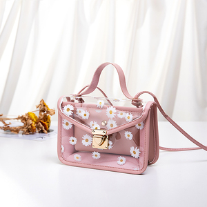 Sac à bandoulière transparent à motif pour femme <span class=keywords><strong>Sandro</strong></span>, sac à main messager, sac fourre-tout composite - Product Image 2