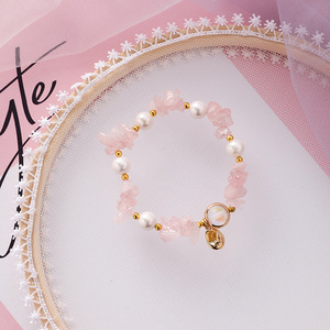 Top Vente Coloré Forme Irrégulière Pierre Perle Bracelet en Coquille Coréen Accessoires De Bracelet De Perles - Product Image 4