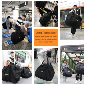 <span class=keywords><strong>Rhinowalk</strong></span> กระเป๋าพกพาสำหรับจักรยานพับได้16นิ้ว,กระเป๋าพกพาสำหรับขี่จักรยานเคสสำหรับเดินทางอุปกรณ์เสริมจักรยาน - Product Image 6