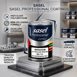 2K 2+1 Acrylic Glossy Topcoat <b>White</b> 1L High <b>Gloss</b> Non-Yellowing Polyurethane <b>Paint</b> Liquid Coating <b>Spraying</b> Auto Industrial - Product Image 1