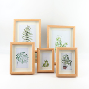 8x10 Inch 1.5 cm Deep Solid Wood 3d Frame <strong>Shadow</strong> <strong>Box</strong> with Frame Stand - Product Image 6