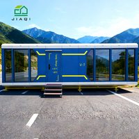 Casa Contenedor Modular Moderna de Fabricación Industrial, Casa Contenedor Modular Prefabricada, Casa Cápsula Espacial para Escuelas, Hospitales y Hoteles