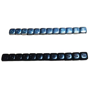 <span class=keywords><strong>Poids</strong></span> d'équilibrage pour pneus de voiture, camion et <span class=keywords><strong>moto</strong></span>, adhésion forte, 5g, 12 unités, noir/gris - Product Image 1