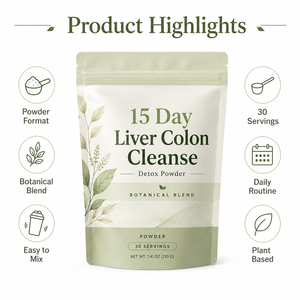 Poudre Détox de Séné de Haute Qualité – Cure de Nettoyage Foie et Colon de 15 Jours pour Femmes Enceintes et Adultes – Favorise la Digestion et l'Immunité – Sans Gluten - Product Image 2