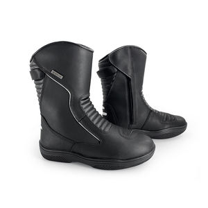 HPS006 Bottes de course de <span class=keywords><strong>moto</strong></span> de haute qualité Bottes Martin de <span class=keywords><strong>moto</strong></span> imperméables en cuir à <span class=keywords><strong>semelle</strong></span> épaisse - Product Image 4
