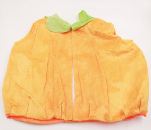 Ensemble de costumes en peluche d'anime pour filles MS, adorable tenue de citrouille avec chapeau, en polyester, pour fête d'Halloween, déguisement pour tout-petits et enfants - Product Image 2