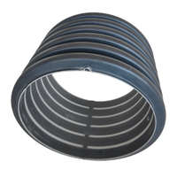 Tuyau de drainage d'égouts en HDPE à double paroi ondulée JUNYU DN300-DN800mm, connexion par fusion à emboîtement SN10, DN100-DN1200, 5,8-11,8m