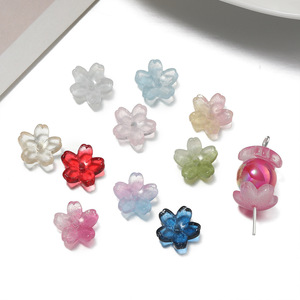 Cuentas de cristal transparentes de 10x10.5mm para la fabricación de joyas, material para pendientes y collares, cuentas sueltas de cristal, cristal de lampwork. - Product Image 3