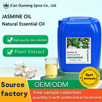 Minyak Esensial Jasmine Absolute Premium Ekstrak Tumbuhan Alami untuk Spa Diffuser Parfum Bahan Baku Kosmetik Pasokan Grosir