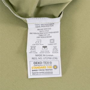 Poches profondes-entretien facile-draps de <span class=keywords><strong>lit</strong></span> ajustés King Size résistants au rétrécissement et à la décoloration pour lits - Product Image 4