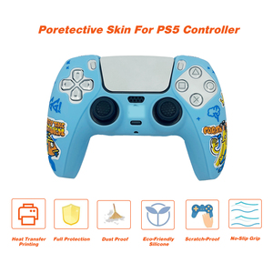Funda Protectora <span class=keywords><strong>de</strong></span> Silicona con Diseño Personalizado <span class=keywords><strong>de</strong></span> Club <span class=keywords><strong>de</strong></span> Fútbol para <span class=keywords><strong>Control</strong></span> <span class=keywords><strong>de</strong></span> Videojuegos Dualshock <span class=keywords><strong>de</strong></span> Sony PlayStation 5 PS5 - Product Image 5