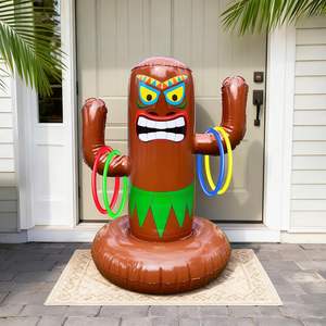 Inflatable Heavy Punching <b>Bag</b> PVC Material Durable Eco-Friendly Adults Indoor Outdoor <b>Training</b> Exercise - Product Image 4