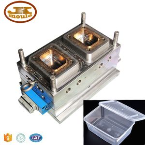 Chất Lượng Cao Nhà Máy Giá 2-Khoang Mỏng Hộp Tường Cho Thực Phẩm <span class=keywords><strong>Container</strong></span> Khuôn Ép Nhựa Sản Xuất - Product Image 1