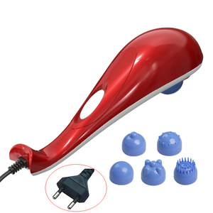 Factory Outlet <span class=keywords><strong>Dolphin</strong></span> Massage Stick Quema de grasa eléctrica Vibración Martillo de masaje Masajeador de mano para cuello y espalda - Product Image 2