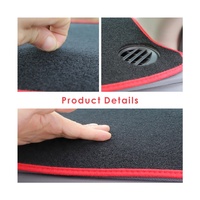 Couvre-tableau de bord de voiture, antidérapant, isolant thermique, protection de la console centrale, tapis d'accessoires intérieurs, Volkswagen Golf MK5 2004-2008